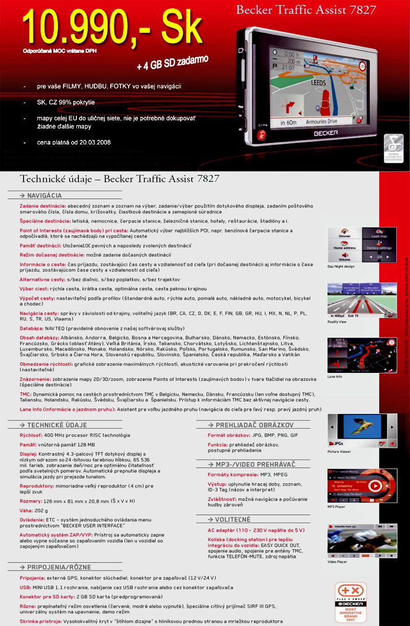 Becker traffic assist 7827 software update kostenlose
